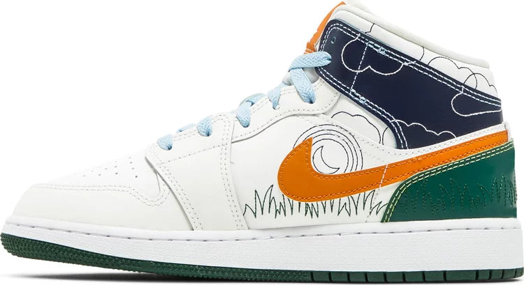 GS Jordan 1 Mid SE Stitch %