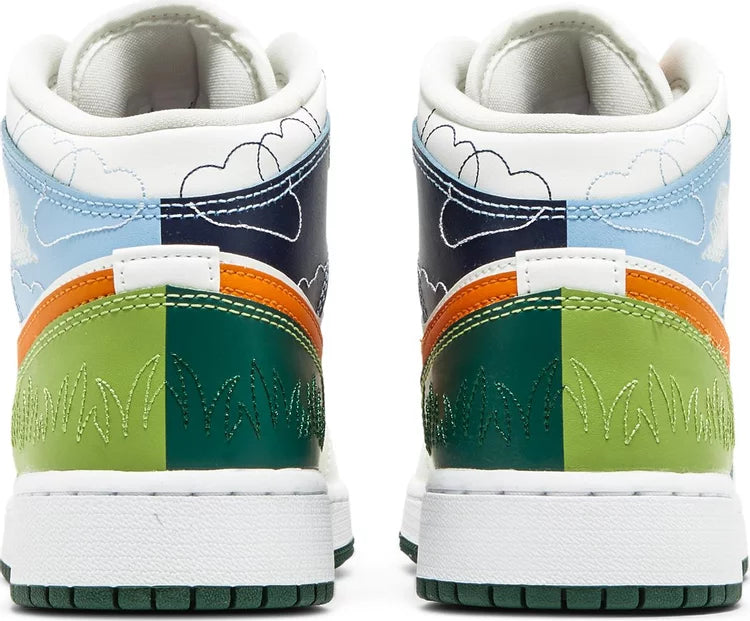 GS Jordan 1 Mid SE Stitch %