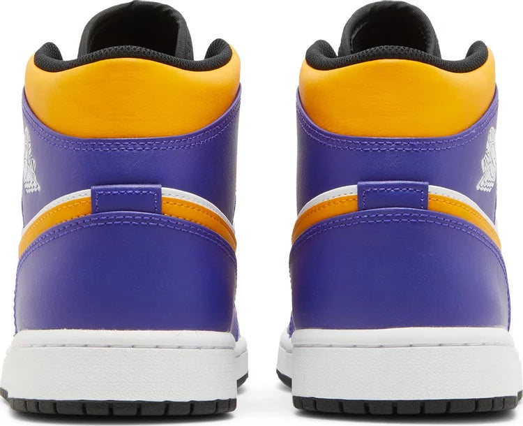 Jordan 1 Mid Lakers 2022