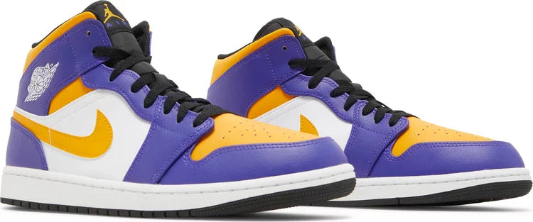 Jordan 1 Mid Lakers 2022