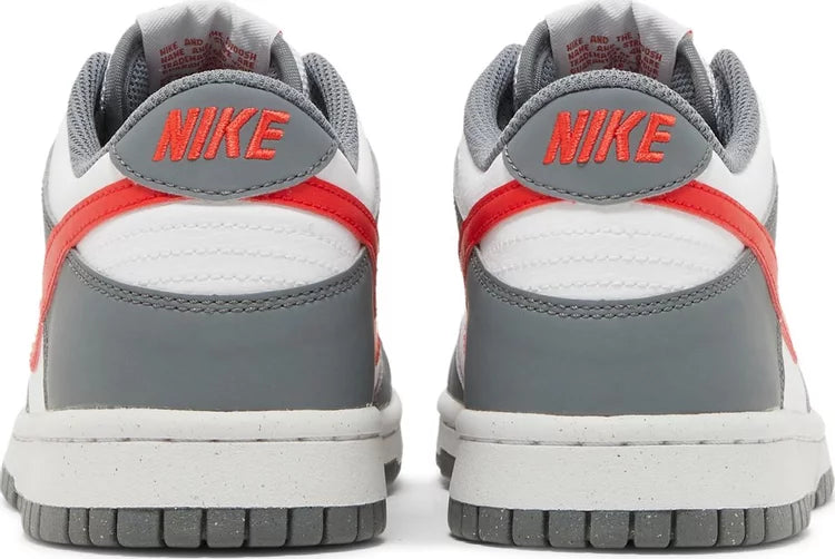 GS Nike Dunk Low Next Nature Smoke Grey Light Crimson %