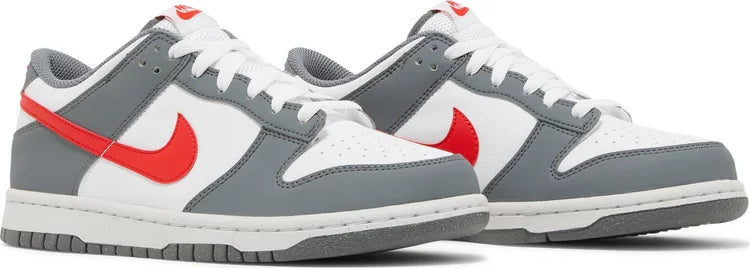 GS Nike Dunk Low Next Nature Smoke Grey Light Crimson %