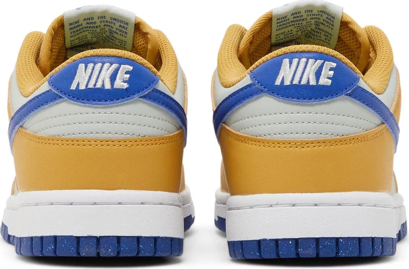 Women's Nike Dunk Low Next Nature Wheat Gold Royal @