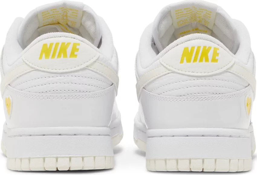 Women's Nike Dunk Low Valentine's Day Yellow Heart