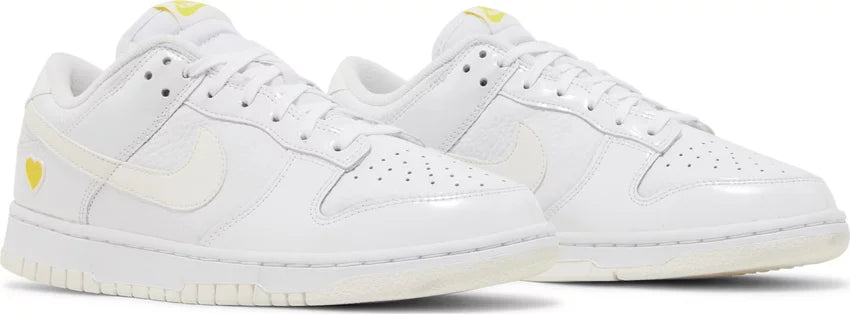 Women's Nike Dunk Low Valentine's Day Yellow Heart