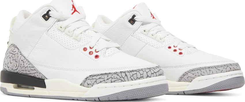 GS Jordan 3 Retro White Cement Reimagined
