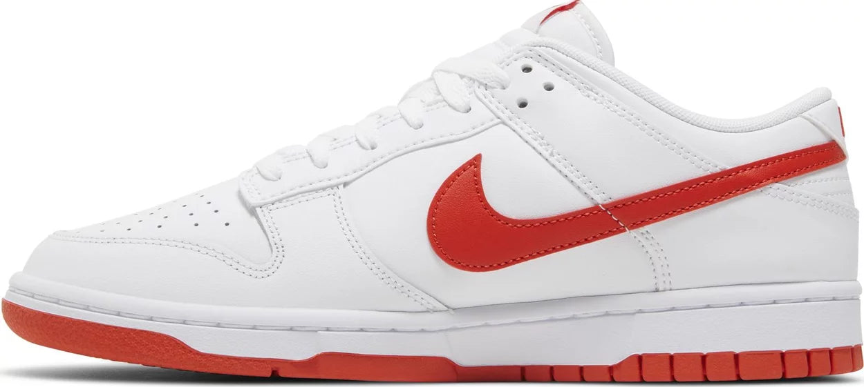 Nike Dunk Low Retro White Picante Red (ONLINE ONLY)