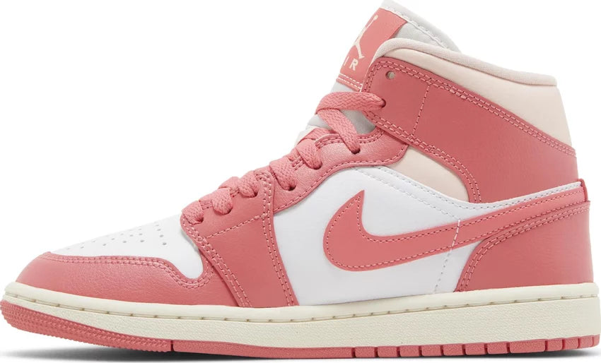 Women's Jordan 1 Mid Strawberries and Cream