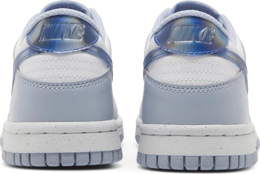 GS Nike Dunk Low Next Nature Blue Whisper Iridescent %