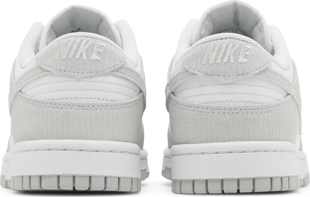 Women's Nike Dunk Low Light Silver Corduroy