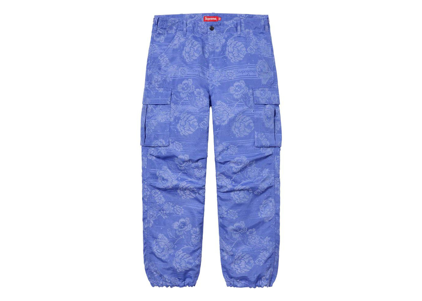 Supreme Floral Tapestry Cargo Pant Blue – Mood Toronto