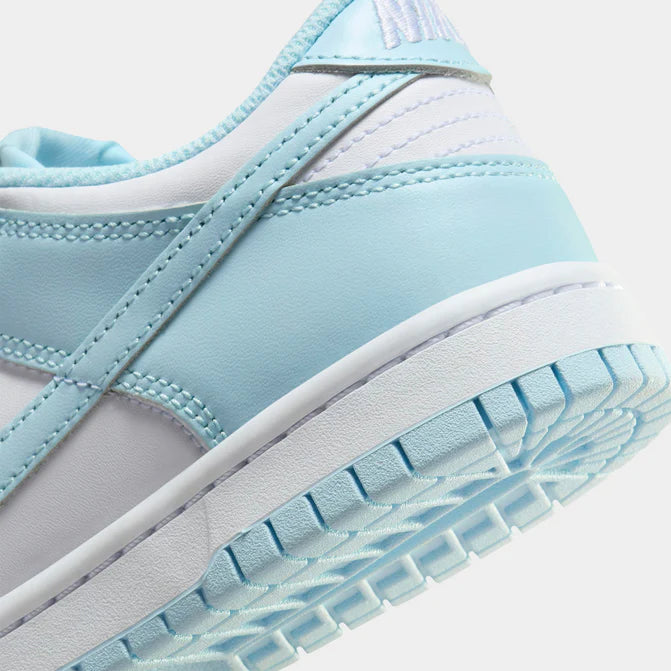 NIKE DUNK LOW GS WHITE / GLACIER BLUE