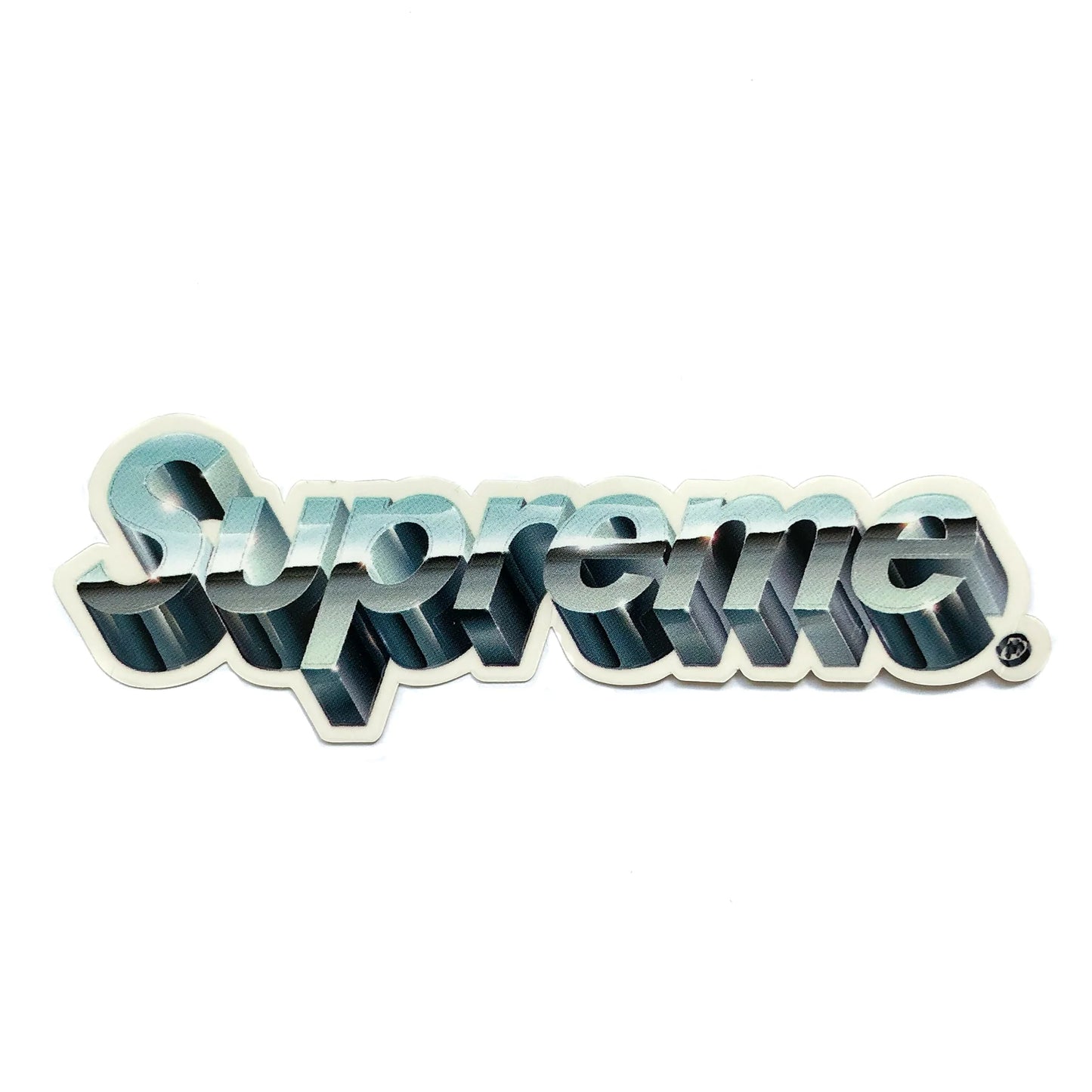 Supreme Chrome Logo Sticker SS20