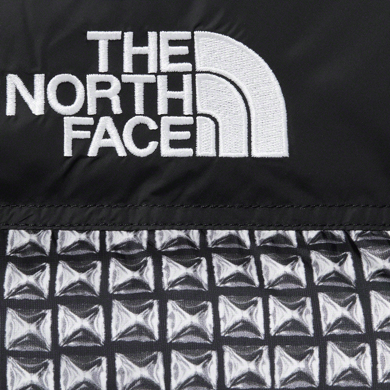 Supreme The North Face Studded Nuptse Jacket Black