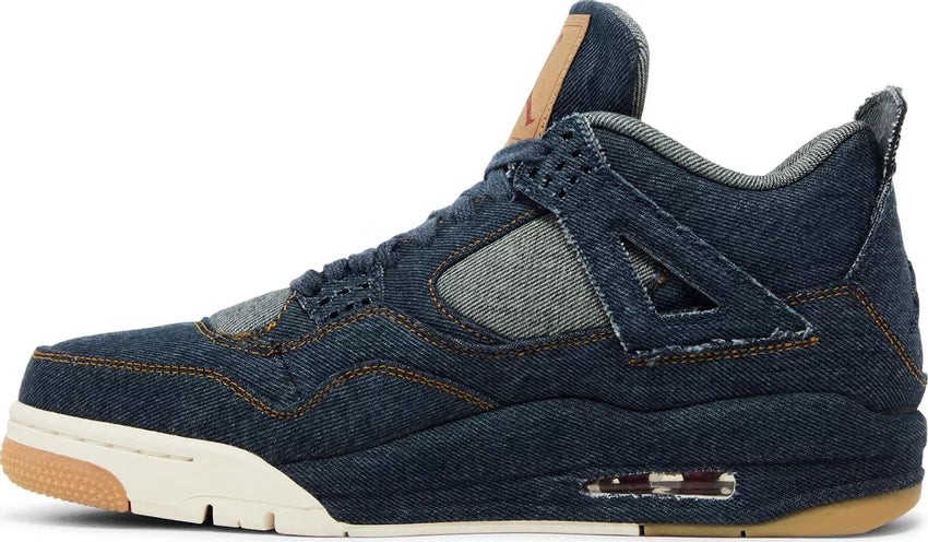 Jordan 4 Retro Levi's Denim (Tag with Levi's Logo)