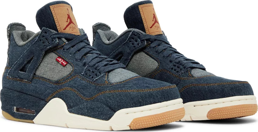 Jordan 4 Retro Levi's Denim (Tag with Levi's Logo)