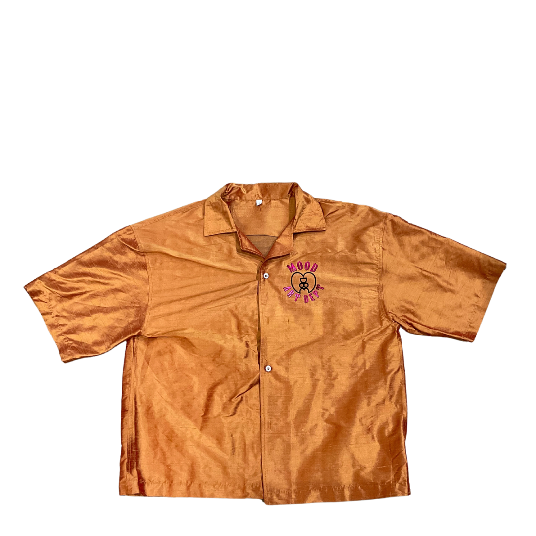 Mood Art Dept. David Bowie Shirt Bronze