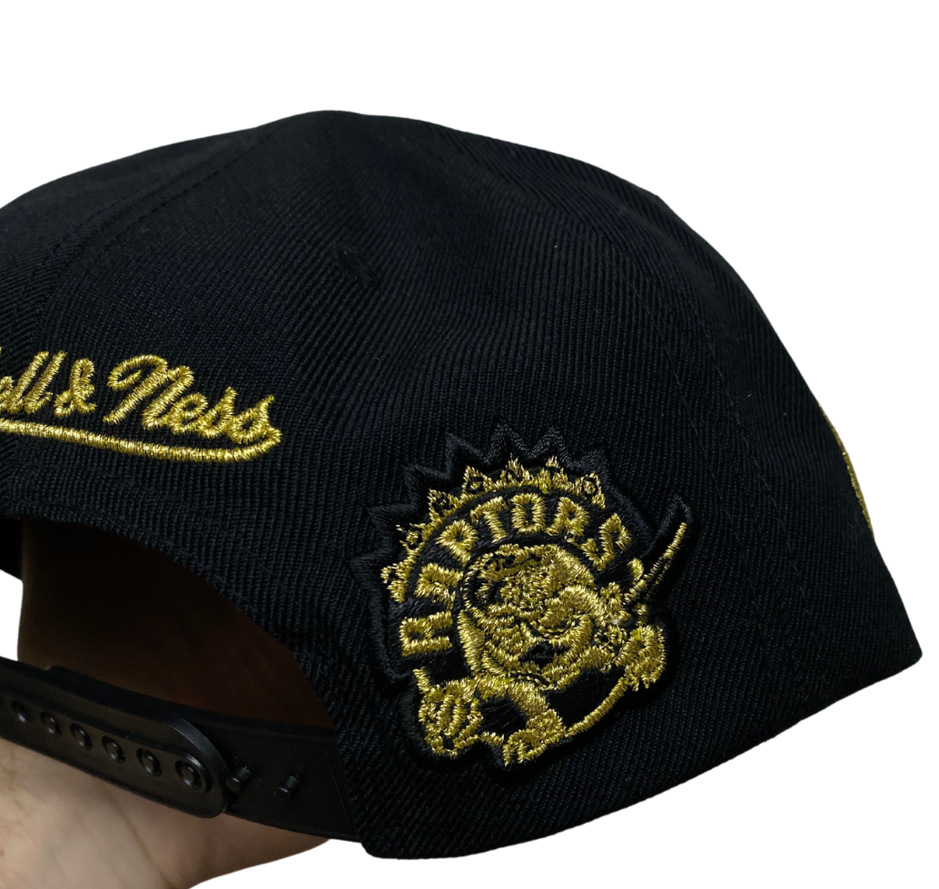 NBA All Star Black Gold Toronto Raptors Basketball Mitchell Ness 2016 Cap