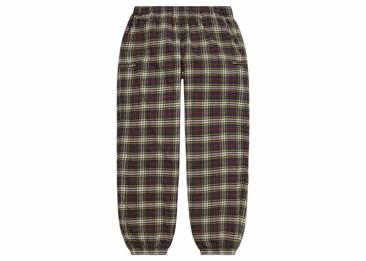 Supreme Tartan Flannel Skate Pant Black