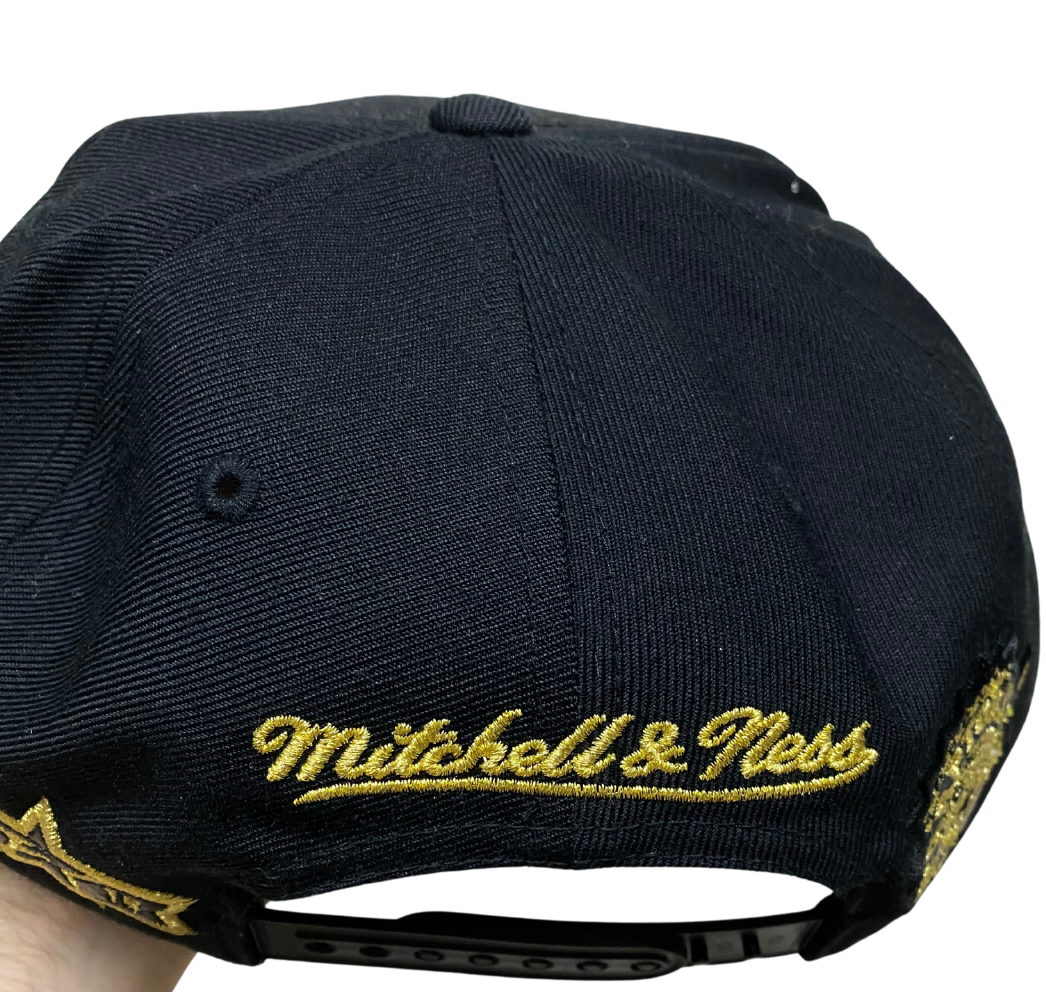 NBA All Star Black Gold Toronto Raptors Basketball Mitchell Ness 2016 Cap