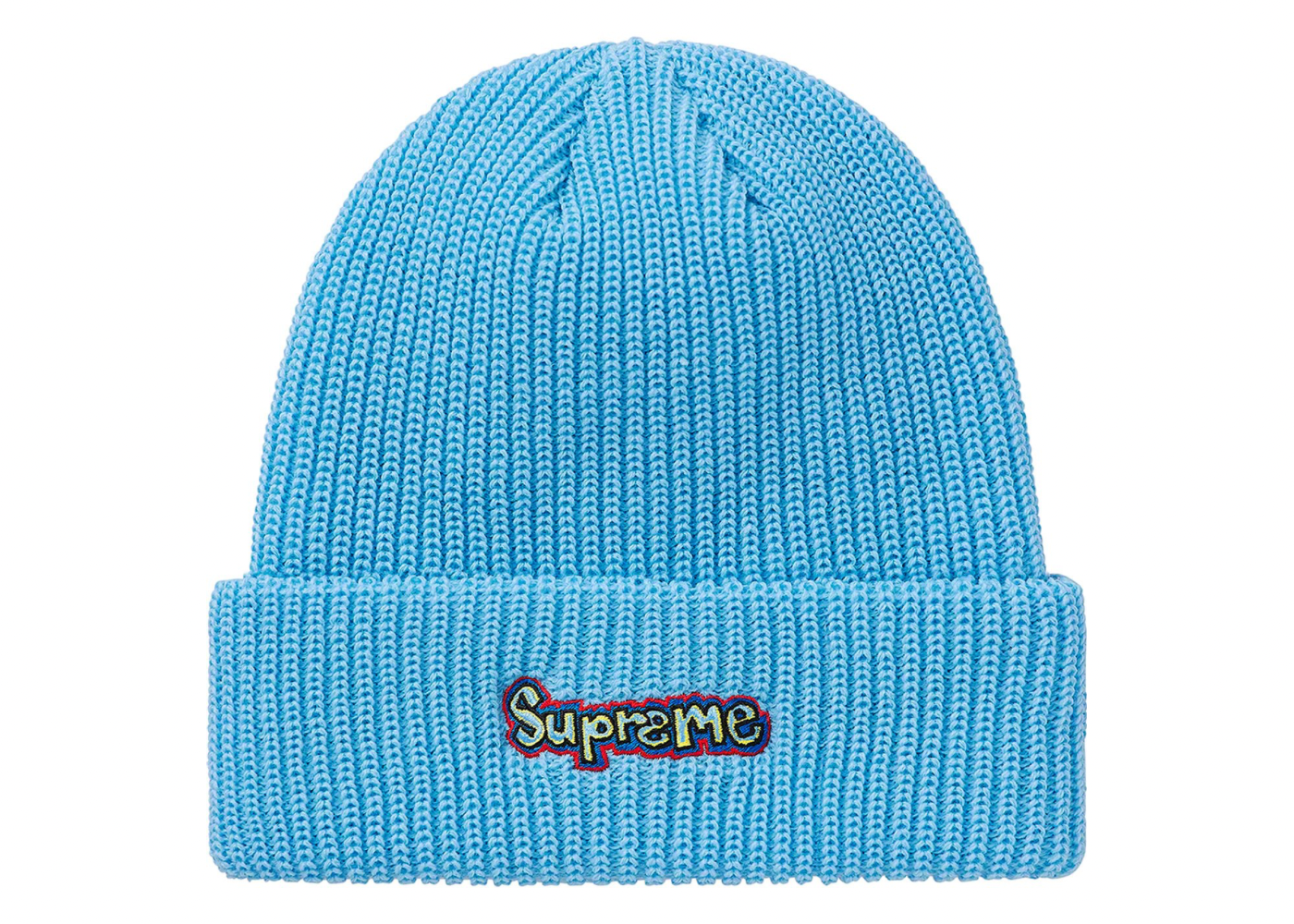 Supreme Gonz Logo Beanie Light Blue – Mood Toronto