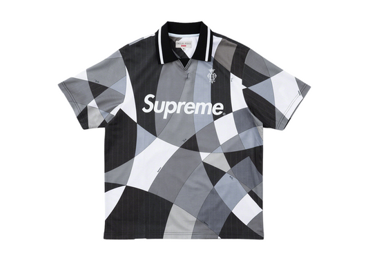 Supreme Emilio Pucci Soccer Jersey Black