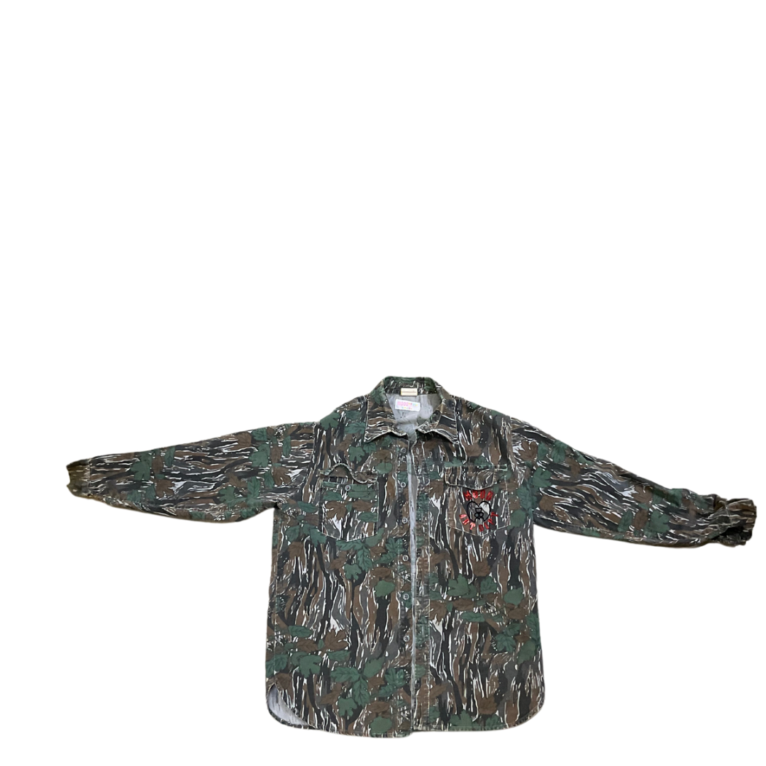 Mood Art Dept. David Bowie Real Tree Camo Long sleeve Shirt