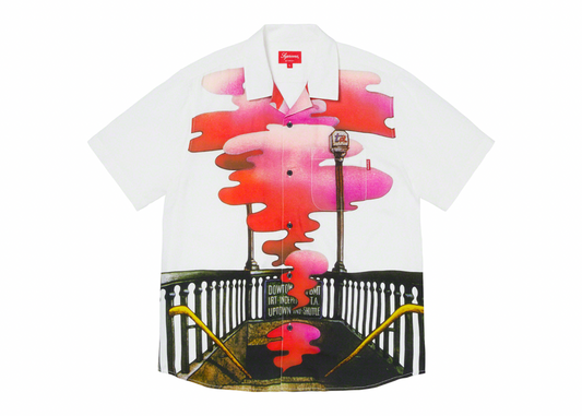 Supreme The Velvet Underground Rayon S/S Shirt White