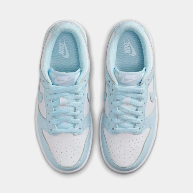 NIKE DUNK LOW GS WHITE / GLACIER BLUE
