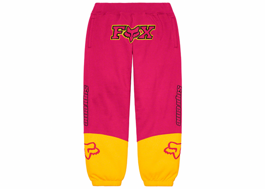 Supreme Fox Racing Sweatpant Pink