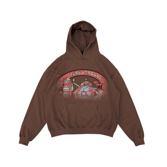 PLAY GROUND Brown Sweater