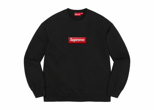 Supreme Box Logo Crewneck FW22 Black %