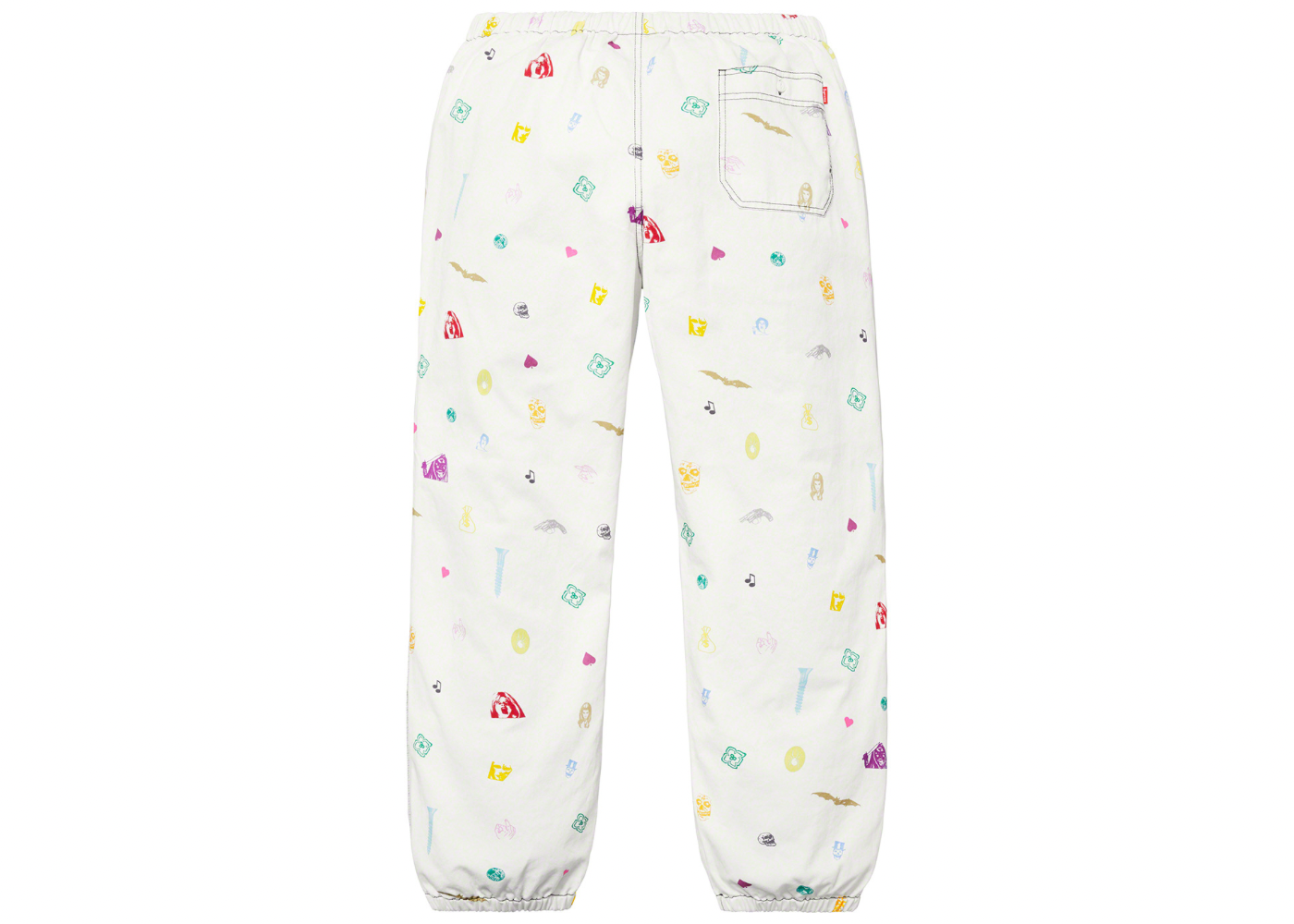 Supreme Deep Space Skate Pant White