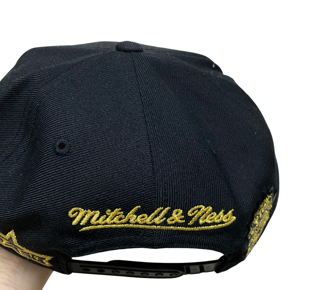 NBA All Star Black Gold Toronto Raptors Basketball Mitchell Ness 2016 Cap