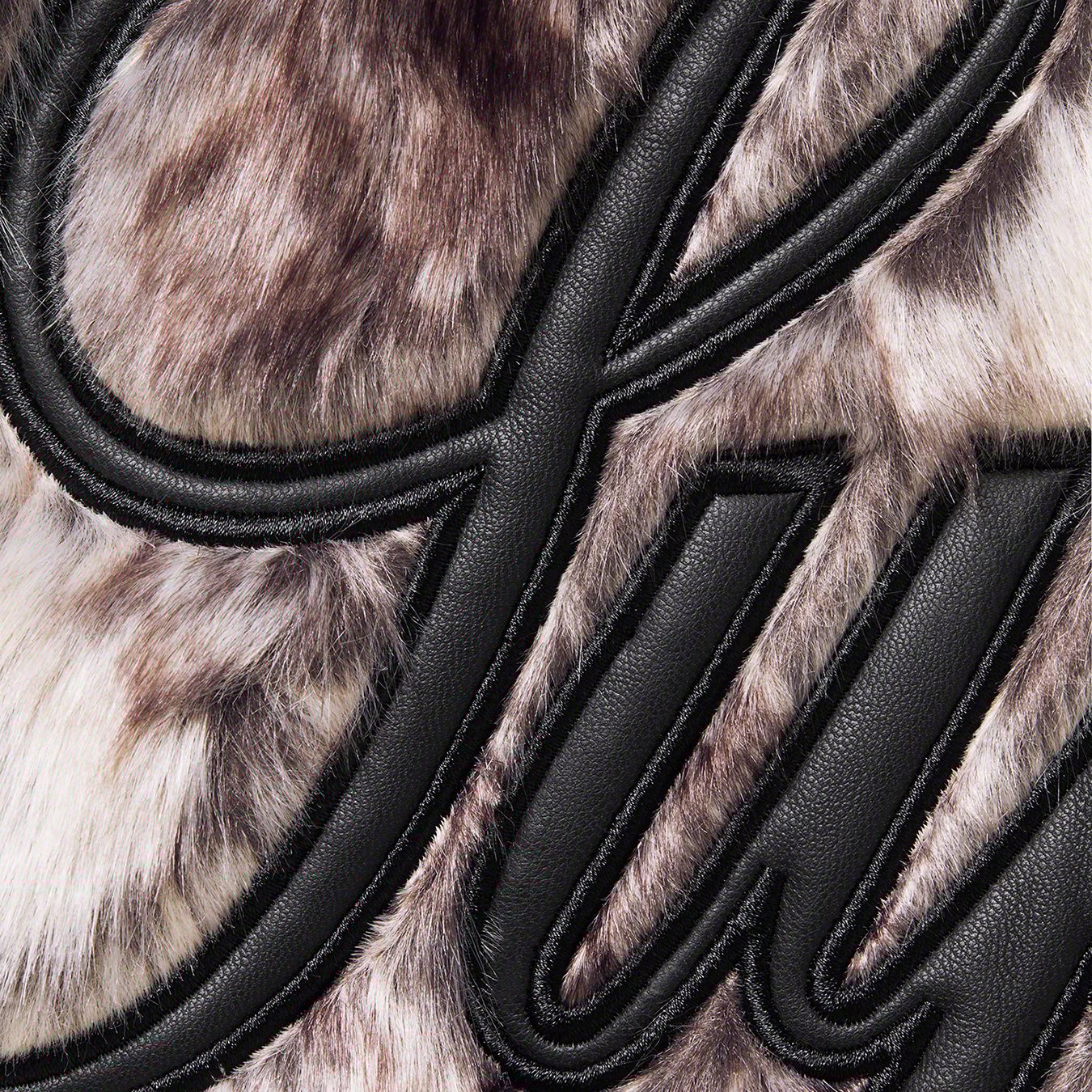 Supreme Faux Fur Reversible Hooded Jacket Black