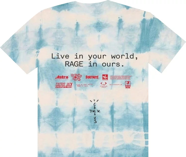Travis Scott The Scotts World Tie Dye T-shirt