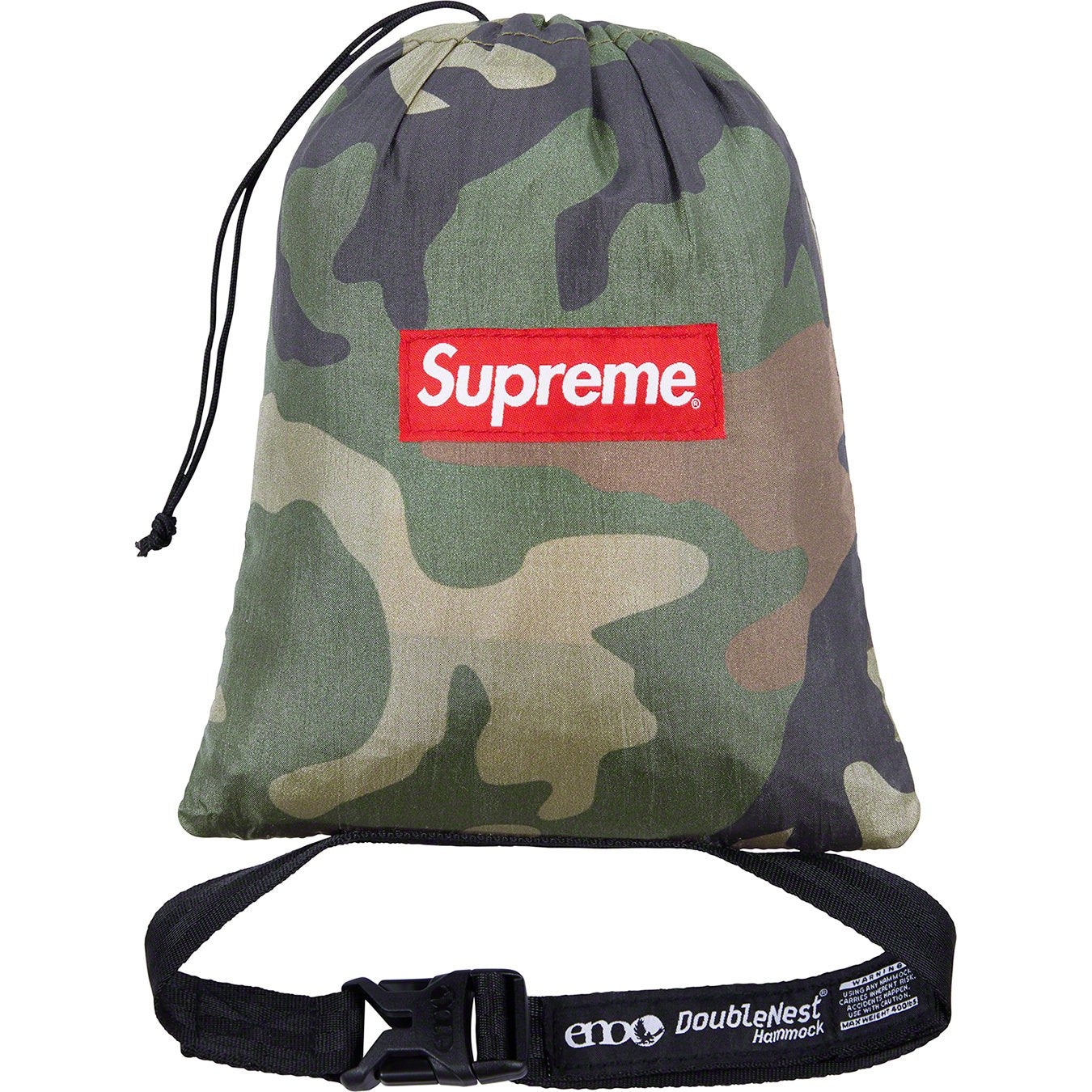 Supreme ENO DoubleNest Hammock Woodland Camo