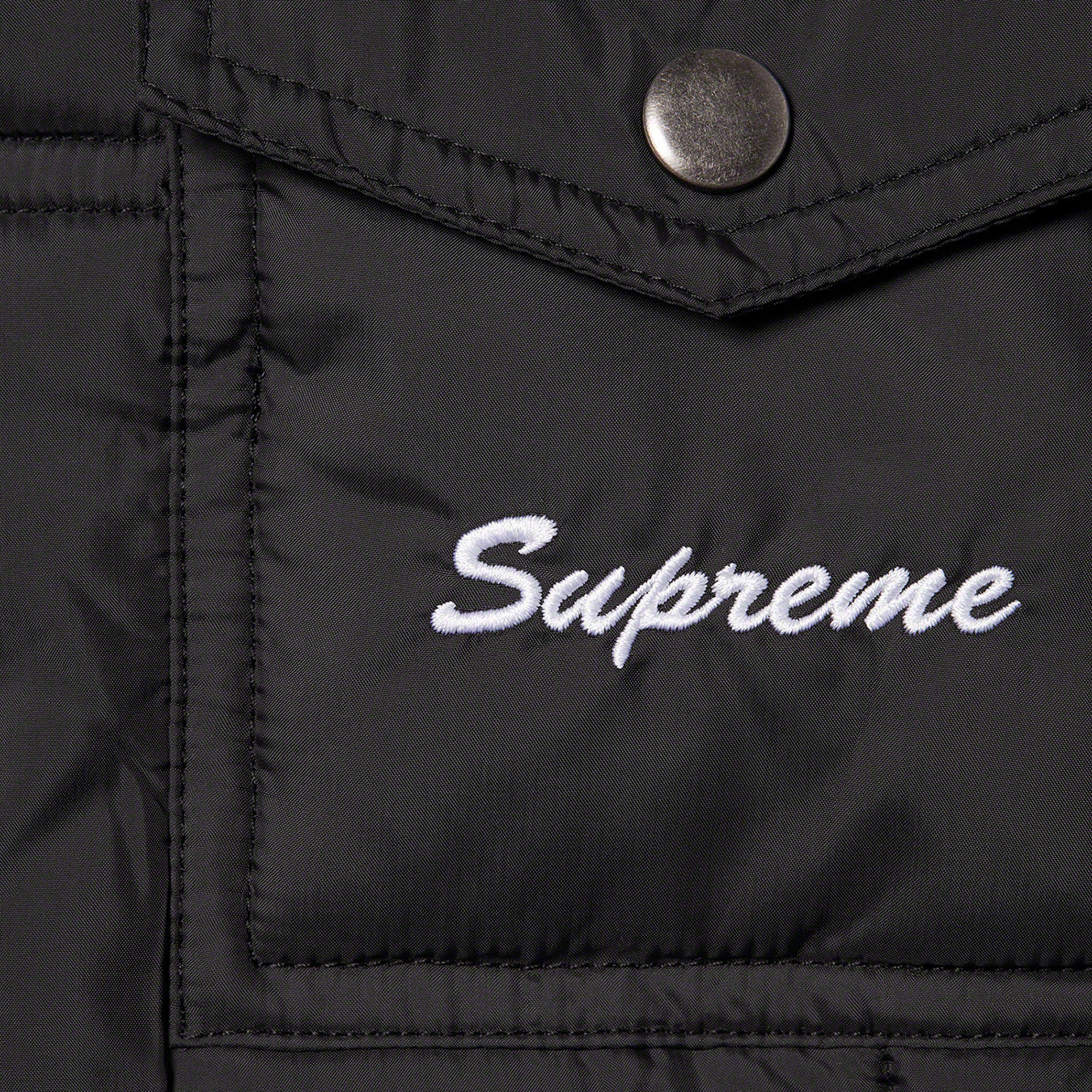 Supreme Iggy Pop Puffy Jacket Black