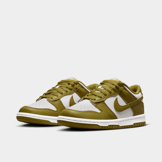 NIKE DUNK LOW GS WHITE / PACIFIC MOSS