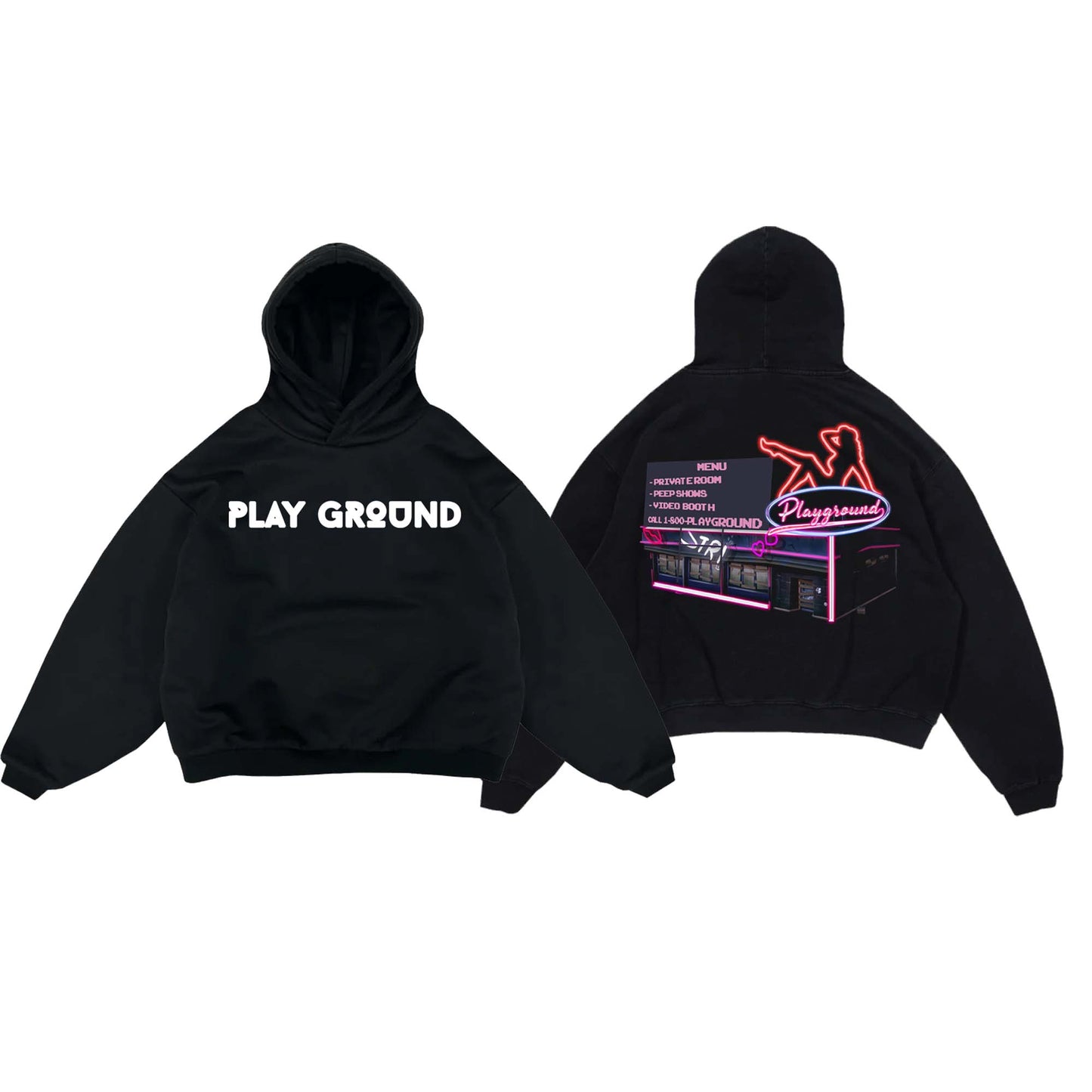 PLAY GROUND Black Sweater