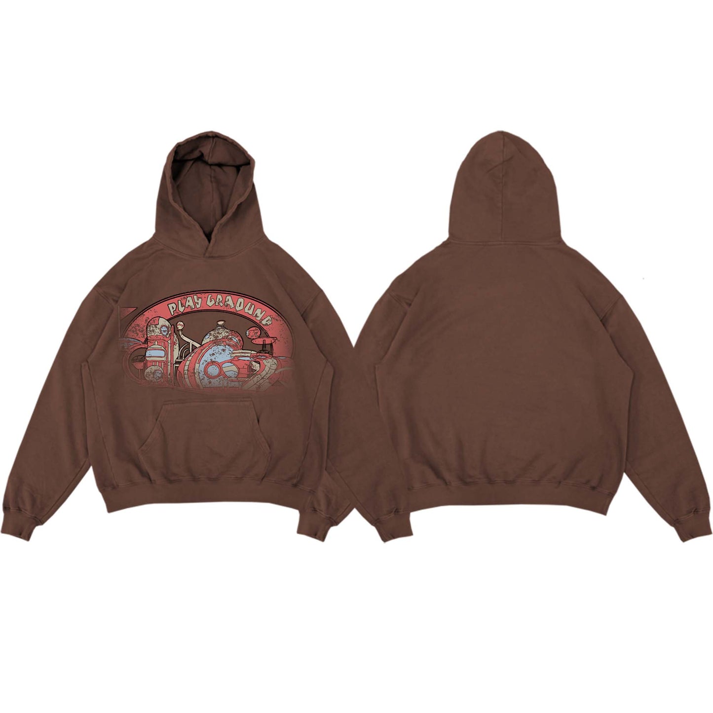 PLAY GROUND Brown Sweater