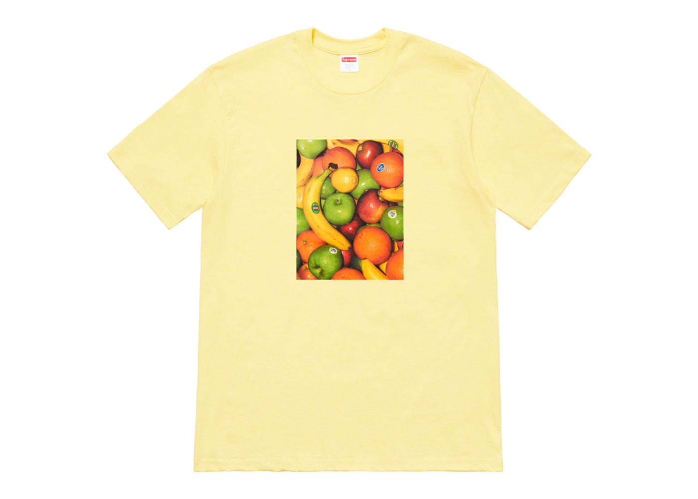 Supreme Fruit Tee Pale Yellow