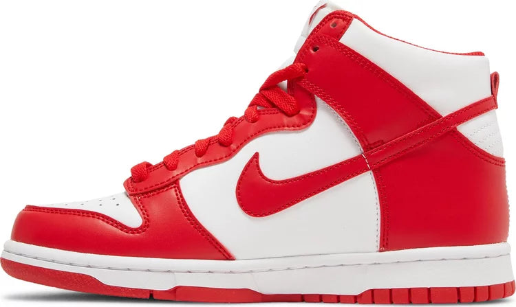 GS Nike Dunk High Championship White Red %