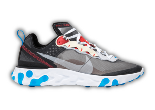 Nike React Element 87 Dark Grey Photo Blue