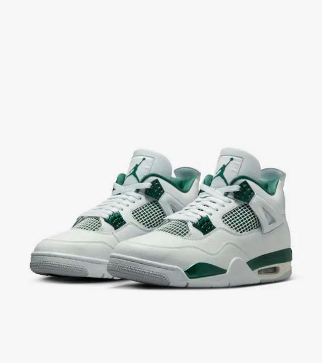 Green and white air jordans online