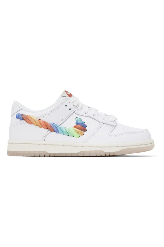 NIKE DUNK LOW multicolour Kids White Dunk Low SE
