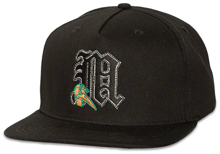 Cactus Jack by Travis Scott x Mitchell & Ness University Of Miami Hat 'Black'