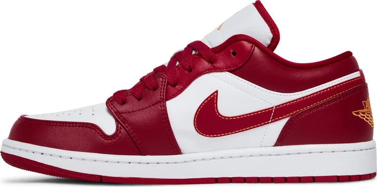 Jordan 1 Low Cardinal Red %