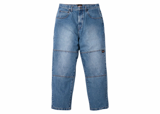 Supreme Dickies Double Knee Baggy Jean Washed Indigo