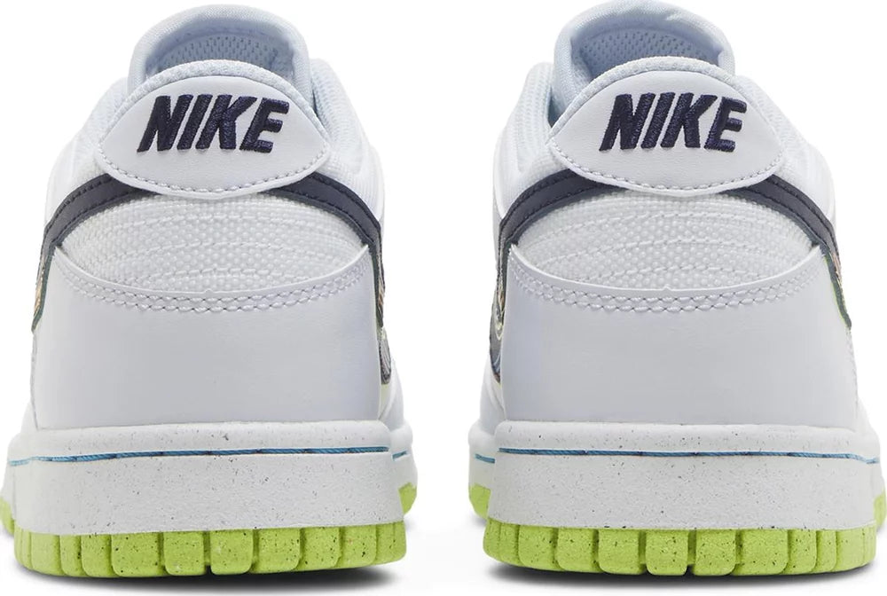 GS Nike Dunk Low 3D Swoosh Grey %